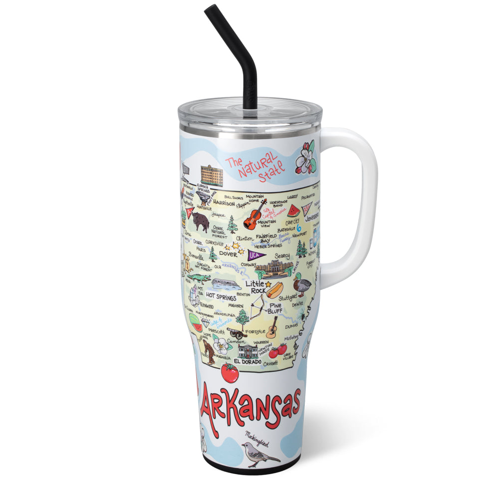 Arkansas Mega Mug 40oz