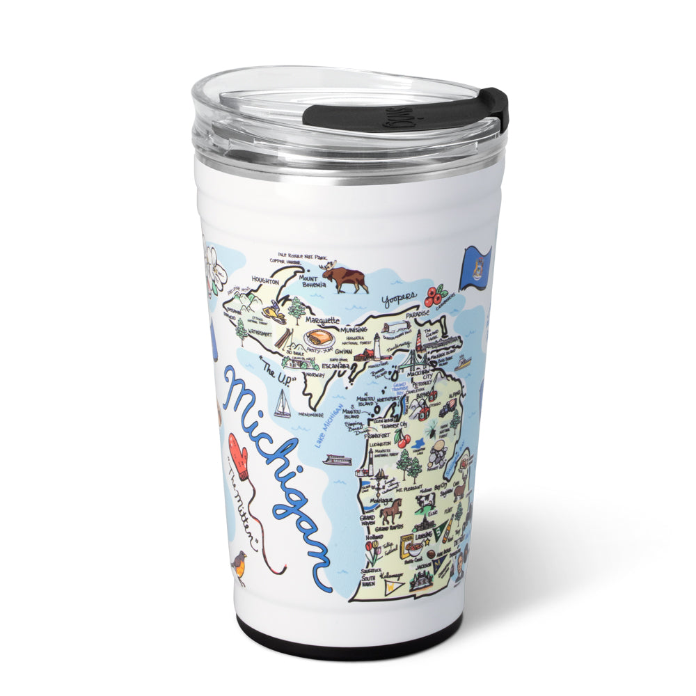 Michigan Party Cup 24oz
