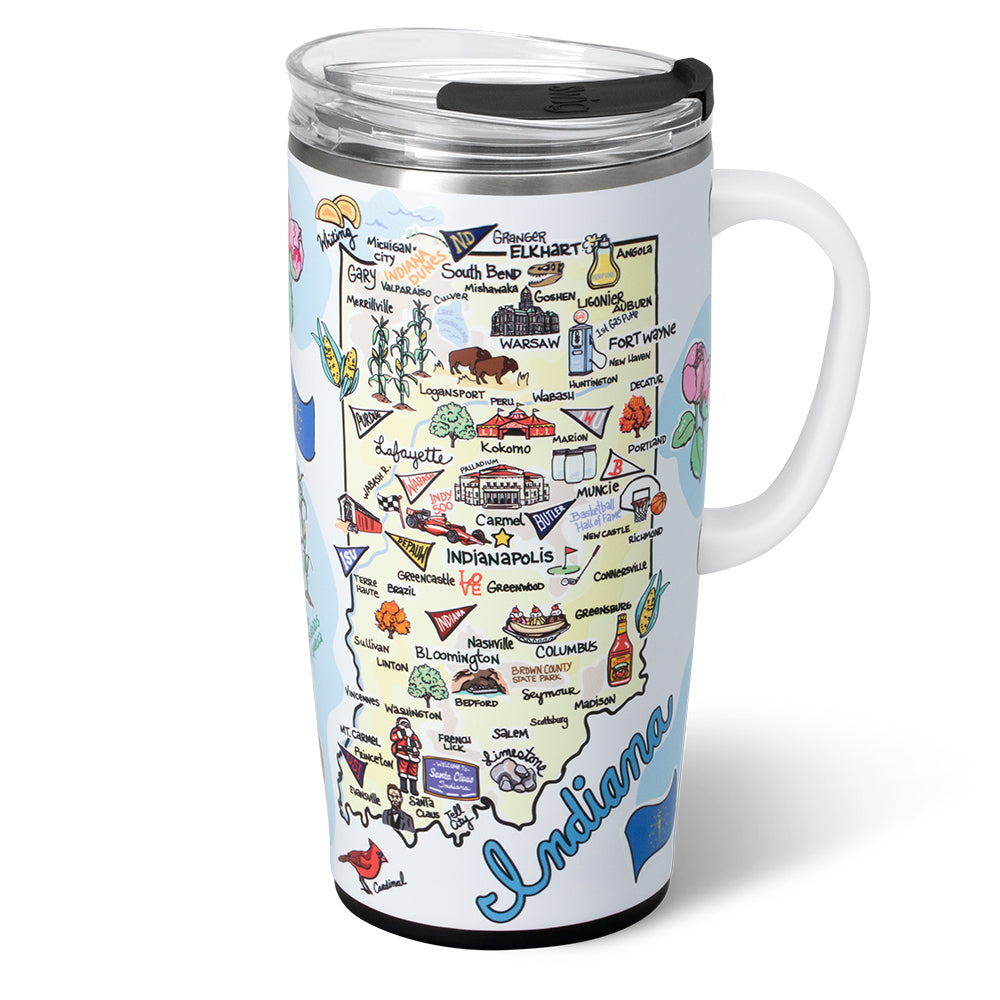Indiana Travel Mug 22oz