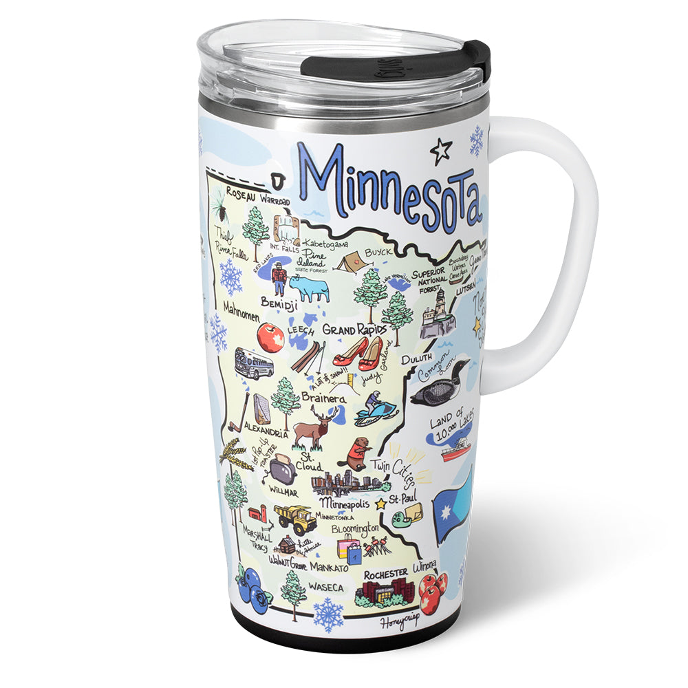 Minnesota Travel Mug 22oz
