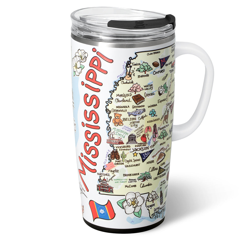 Mississippi Travel Mug 22oz