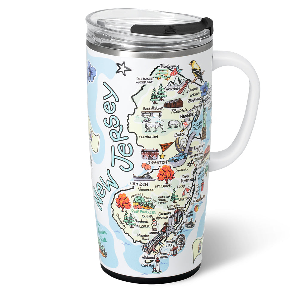 New Jersey Travel Mug 22oz