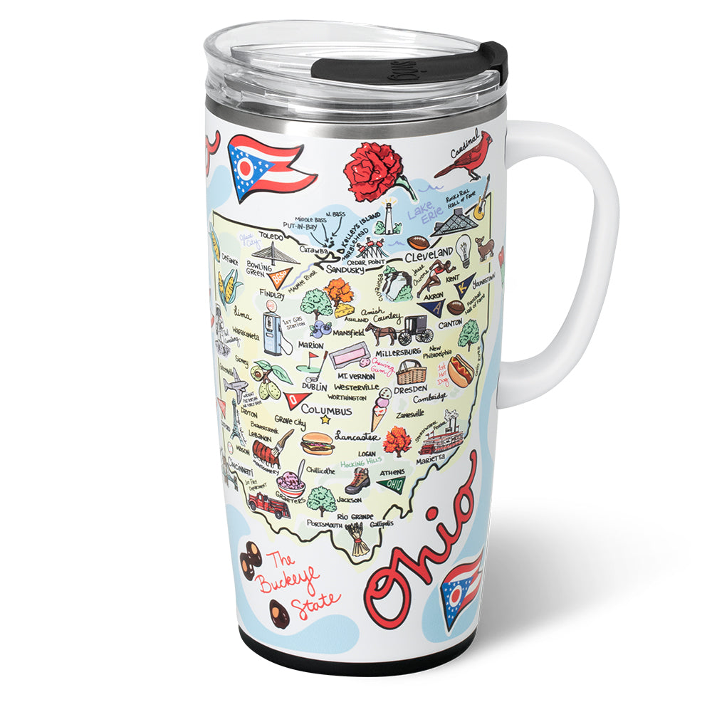 Ohio Travel Mug 22oz