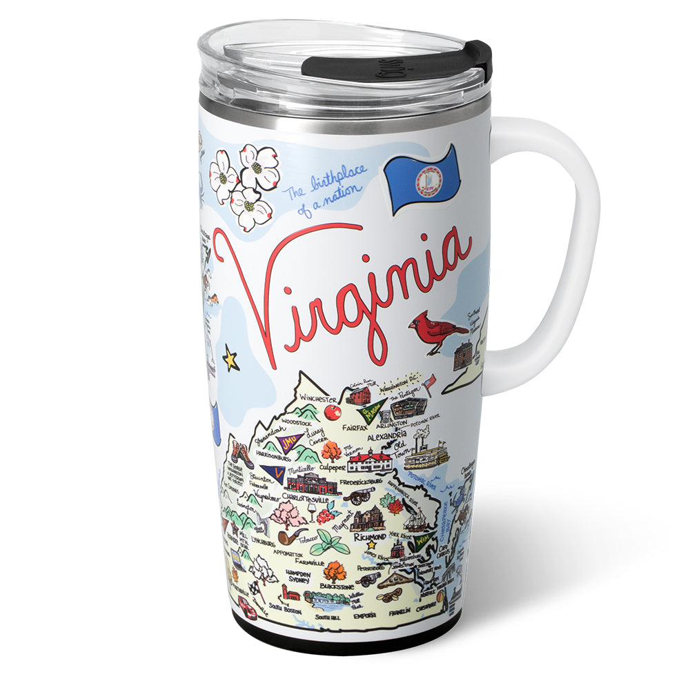 Virginia Travel Mug 22oz