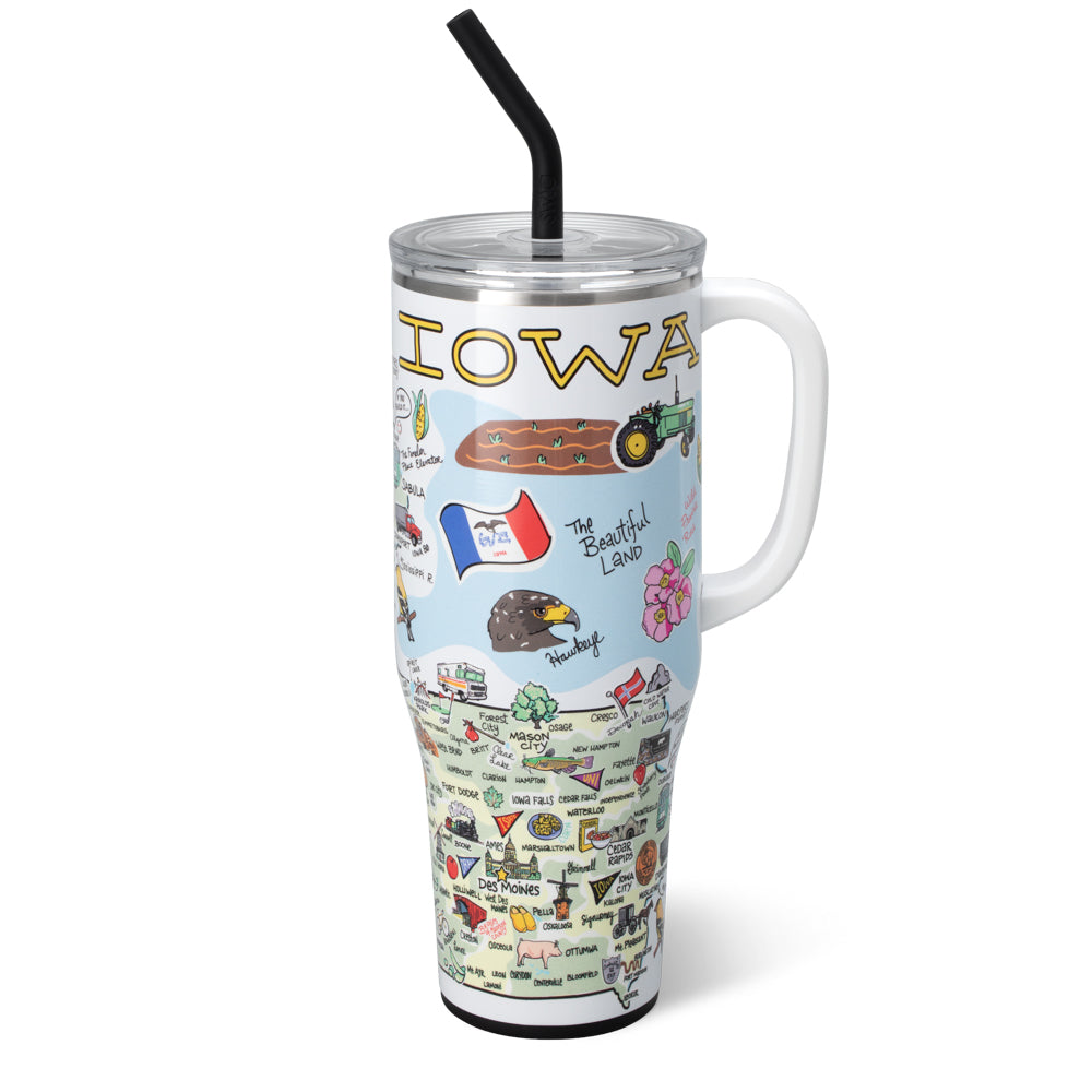 Iowa Mega Mug 40oz