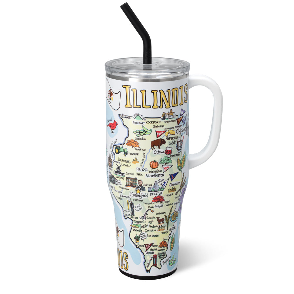 Illinois Mega Mug 40oz