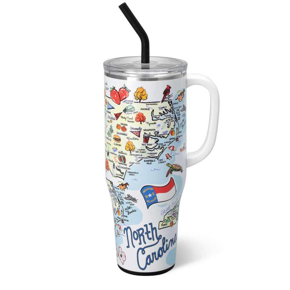 North Carolina Mega Mug 40oz