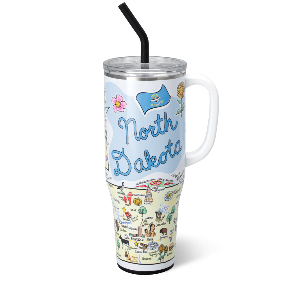 North Dakota Mega Mug 40oz