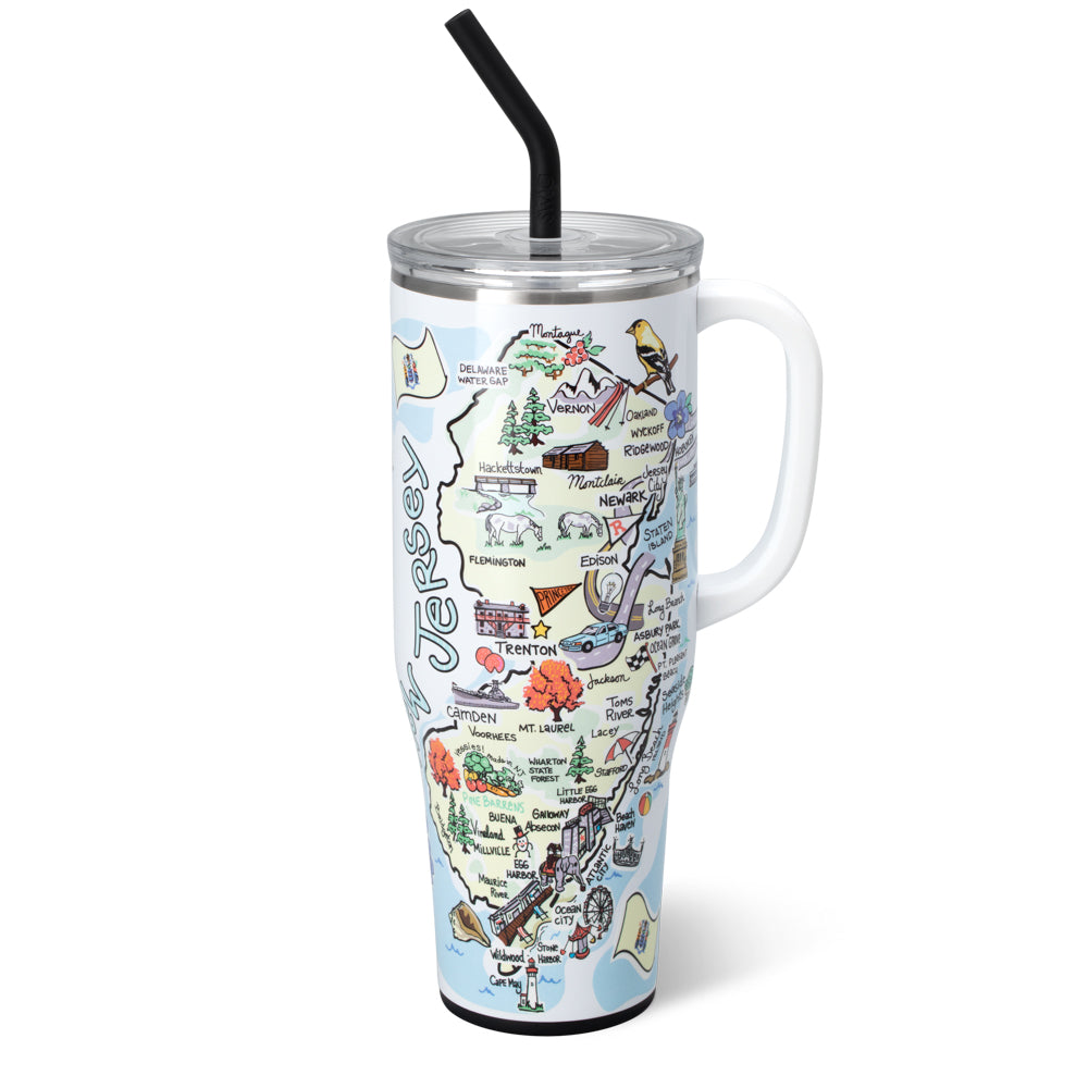 New Jersey Mega Mug 40oz