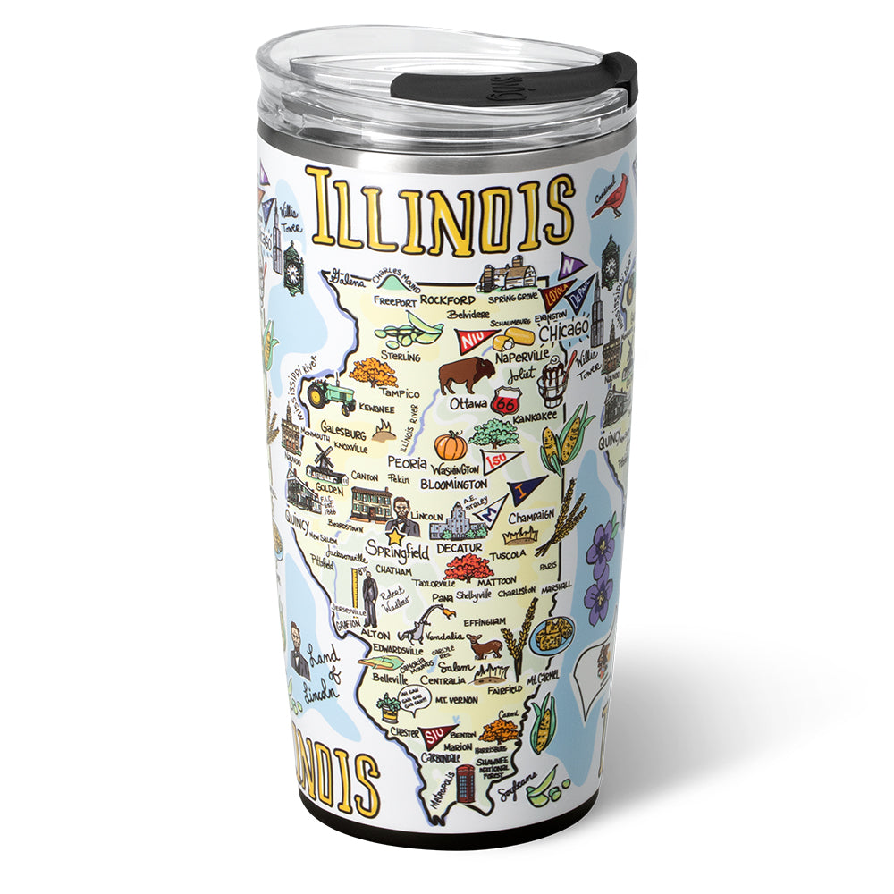 Illinois Tumbler 22oz