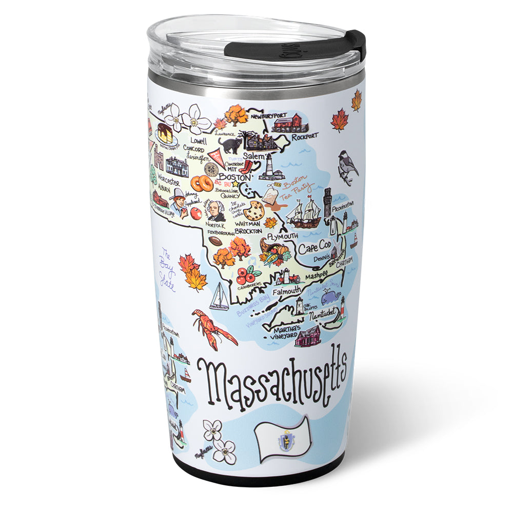 Massachusetts Tumbler 22oz