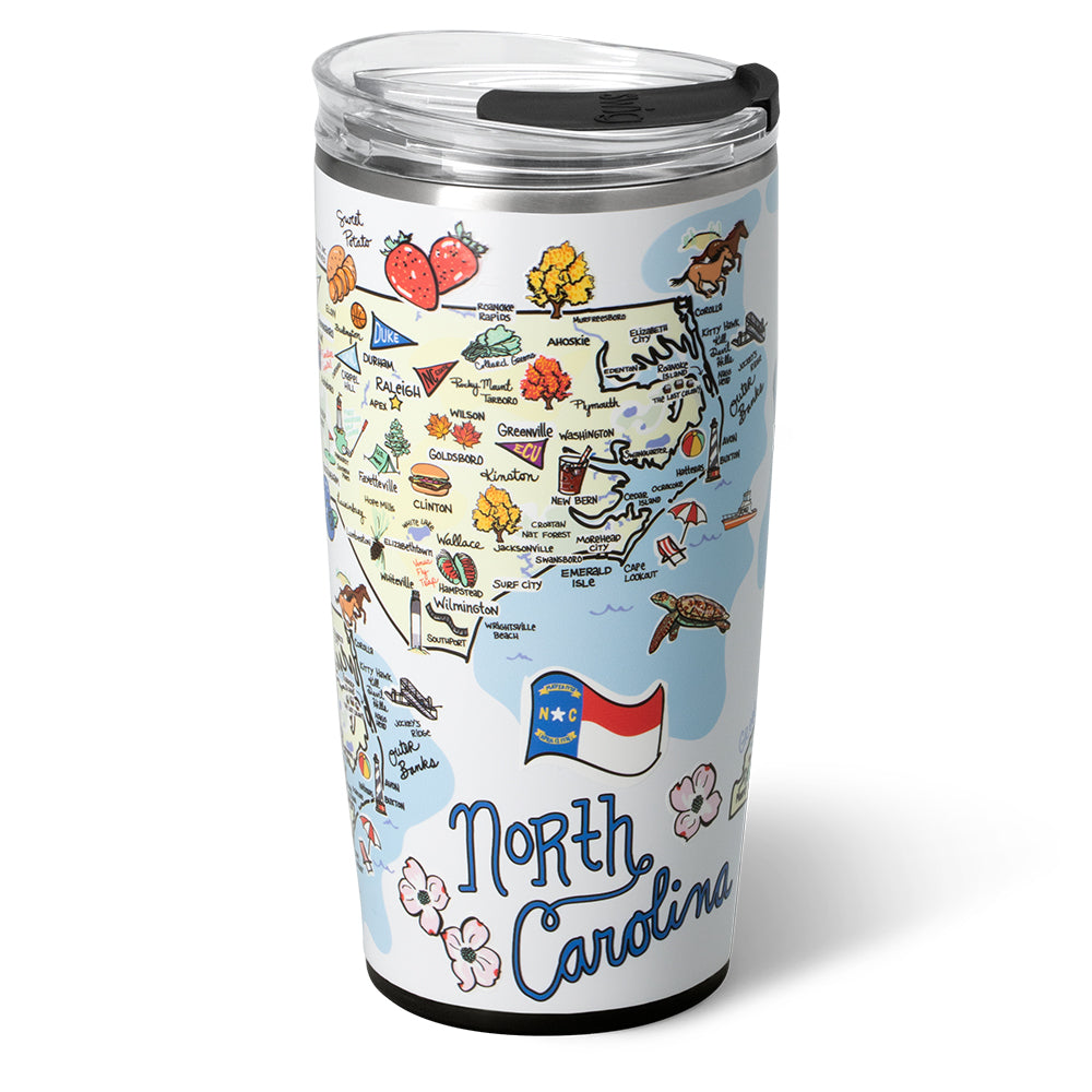 North Carolina Tumbler 22oz