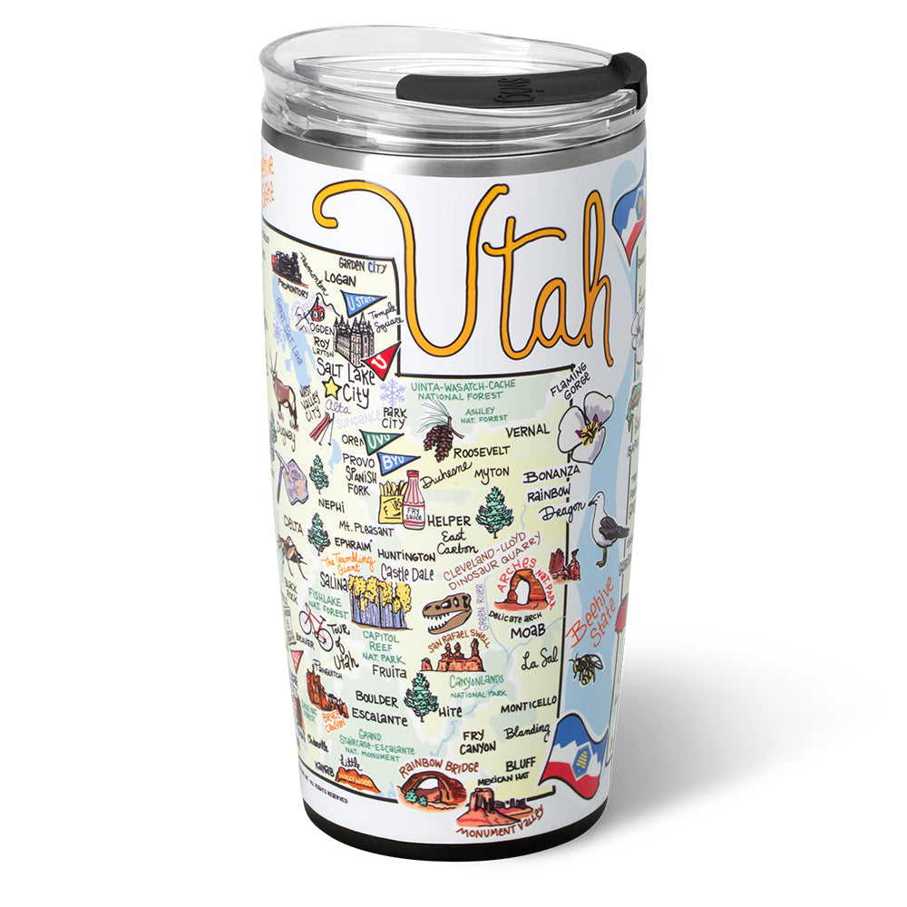 Utah Tumbler 22oz