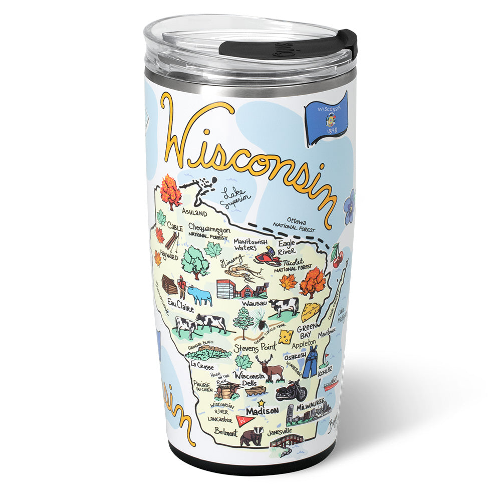 Wisconsin Tumbler 22oz