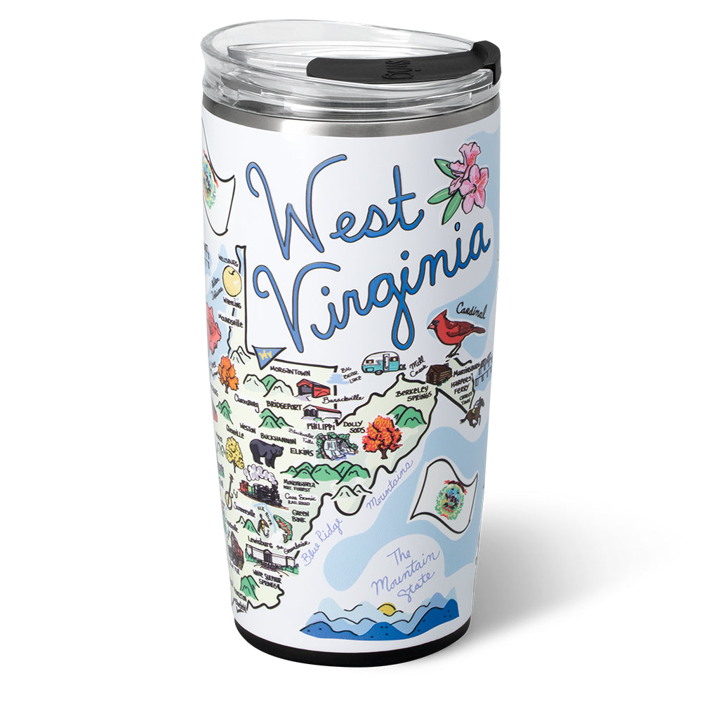 West Virginia Tumbler 22oz