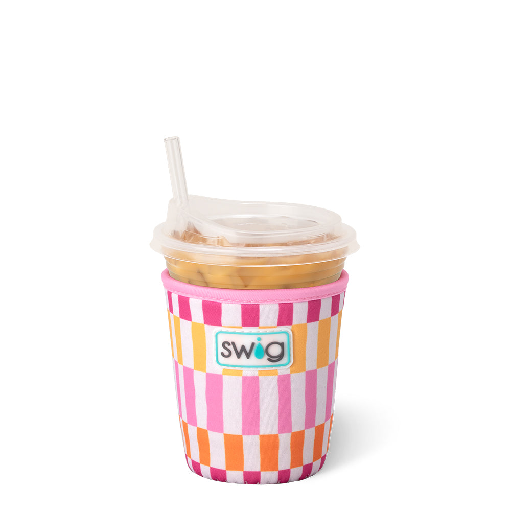 Sherbet Stripe Small Iced Cup Coolie