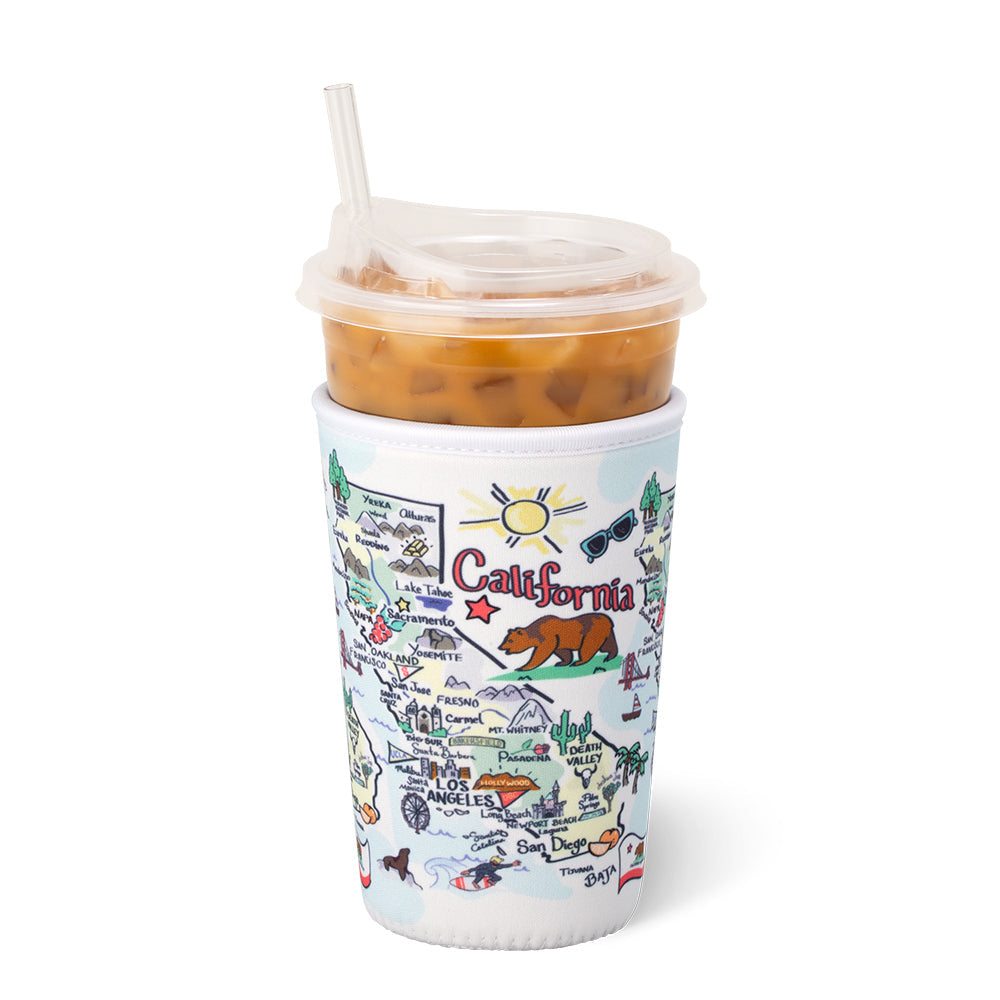 California Medium Iced Cup Coolie