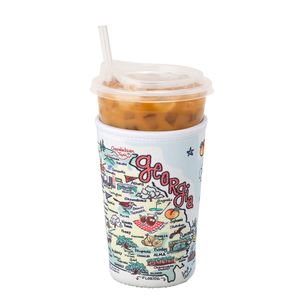 Georgia Medium Iced Cup Coolie