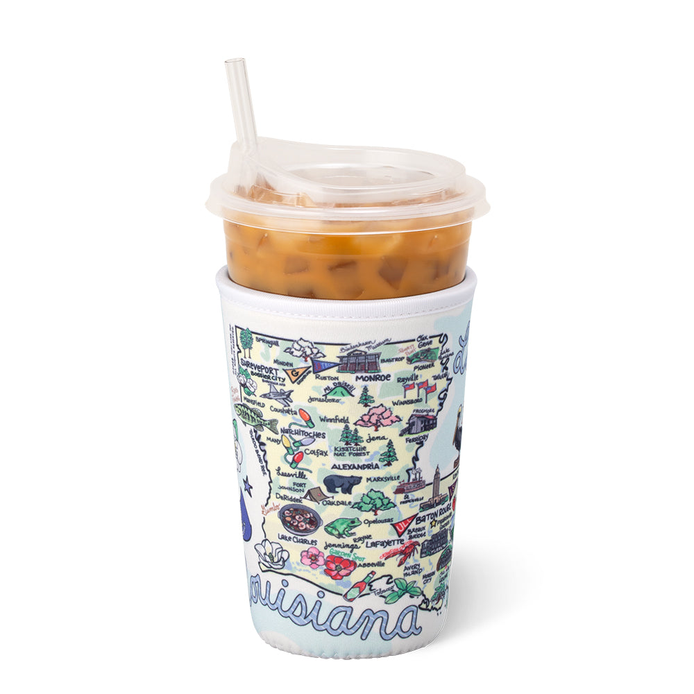 Louisiana Medium Iced Cup Coolie
