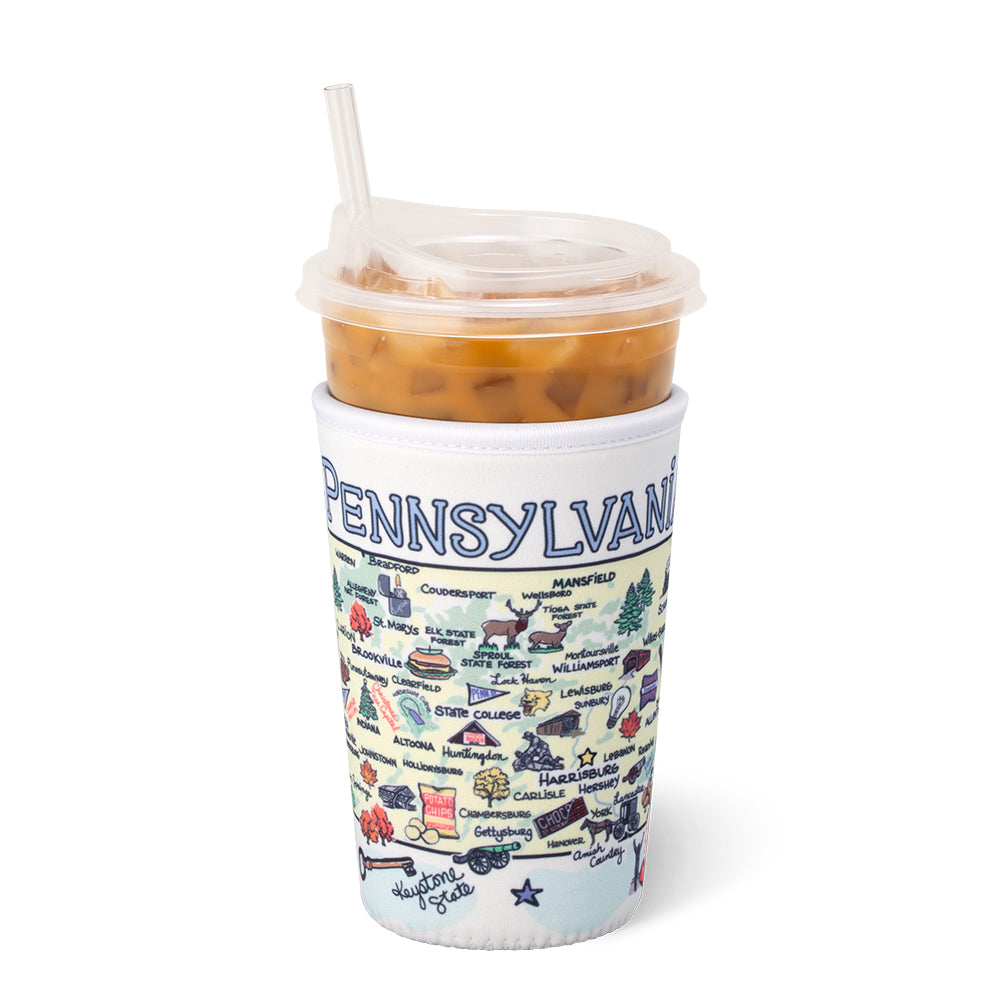 Pennsylvania Medium Iced Cup Coolie
