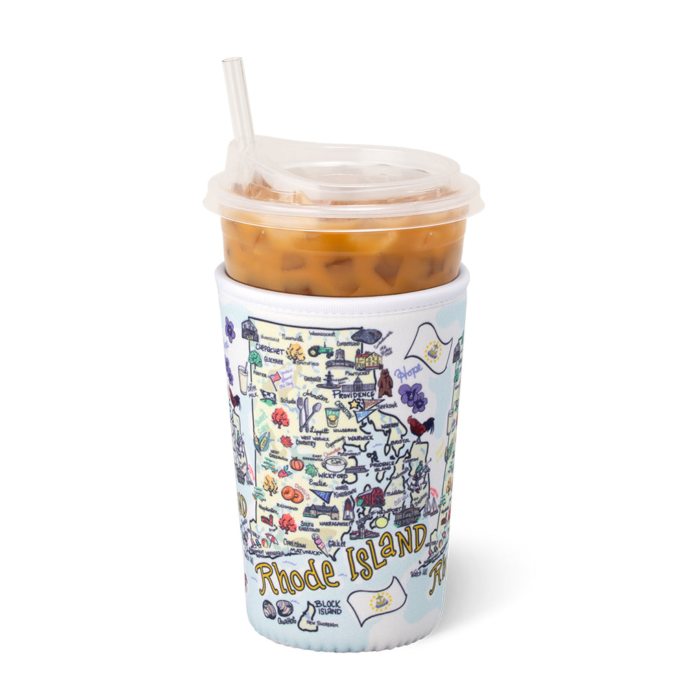 Rhode Island Medium Iced Cup Coolie