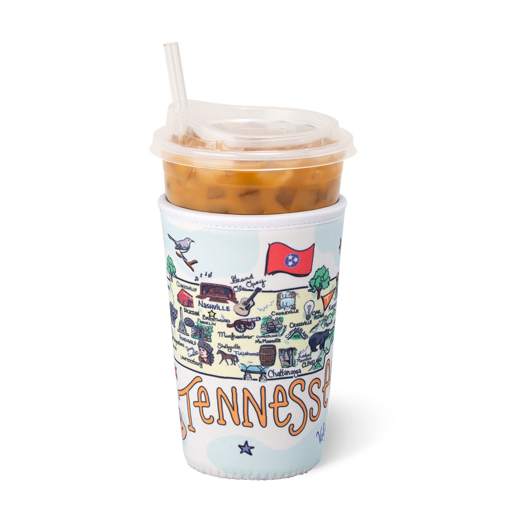 Tennessee Medium Iced Cup Coolie