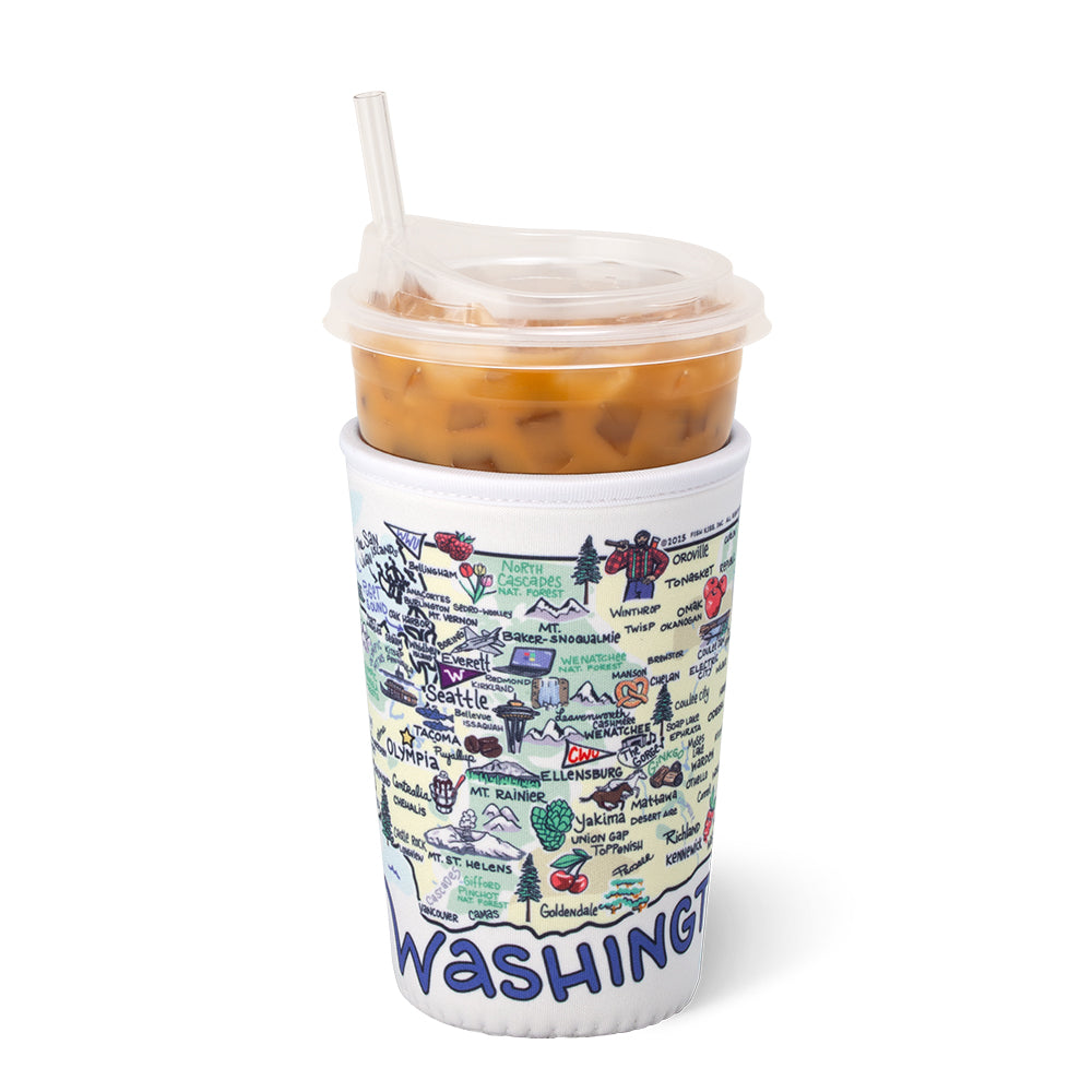 Washington Medium Iced Cup Coolie